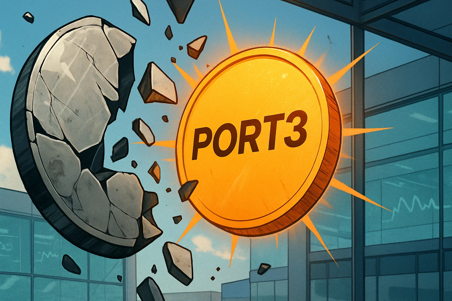 Port3 Network 遇骇后》官方决定发行新代币与合约重启生态，$PORT3 归零